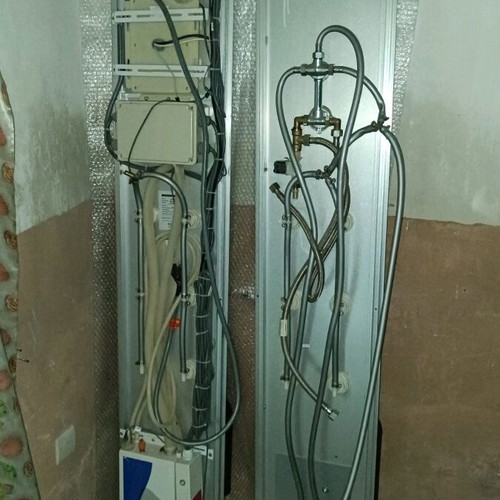 Ravenna shower cabin for two with hydromassage like new
