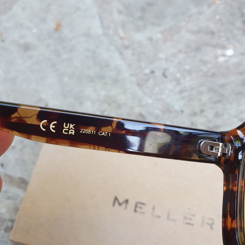 Meller Nayah sunglasses used, tiger yellow colorway
