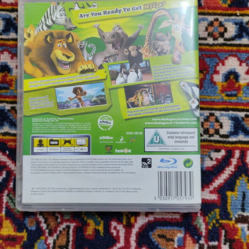 Madagascar 2 Escape to Africa PlayStation 3 used without disc