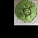 Handmade knitted pillows