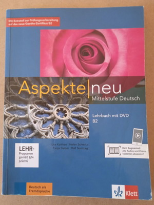 Aspekte neu B2 student book used, German