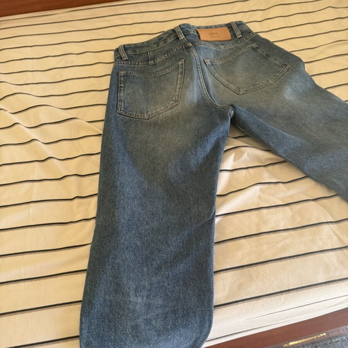Ami men's jeans straight line used, size S, blue