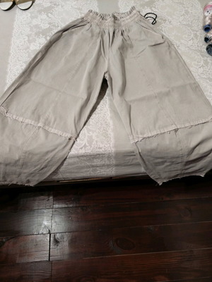 Pants gray like new, sizes S and M