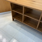 IKEA Leksvik coffee table used, solid pine wood