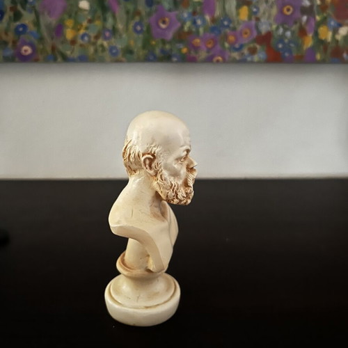 Socrates figurine, 8cm, solid material