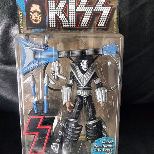 KISS Ace Frehley figure like new, official Mc Farlane Toys 1997