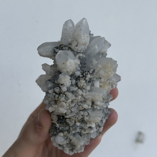 Quartz pyrite dolomite calcite mineral specimen new