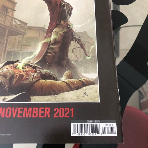 Gunslinger Spawn 1 Booth Variant Cover new