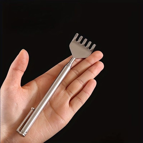 Back Scratcher made of stainless steel, new