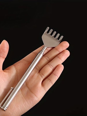Back Scratcher made of stainless steel, new