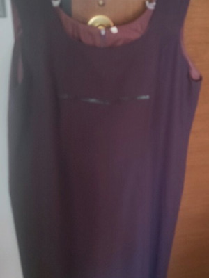 Evening dress with jacket like new, purple, size 9XL