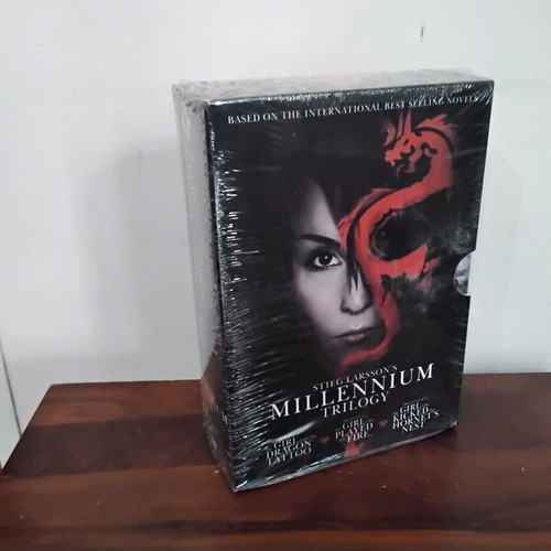 Millennium Trilogy sealed DVD box set with Greek subtitles new
