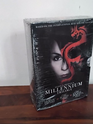 Millennium Trilogy sealed DVD box set with Greek subtitles new