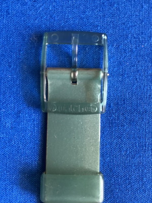 Swatch automatic wristwatch, light green