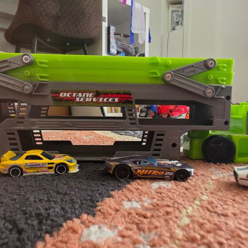 Dickie Toys Stack & Store Transporter like new