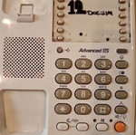 Panasonic corded home phones used, various models without screen