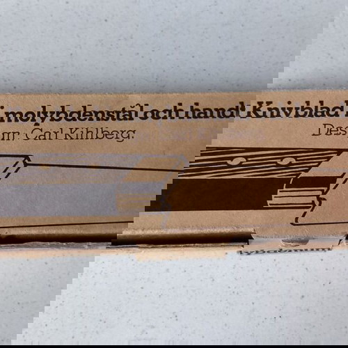 Boda Shop Sweden Diné Carving Set Knife Fork Carl Kihlberg Steel Rosewood In Box 70s