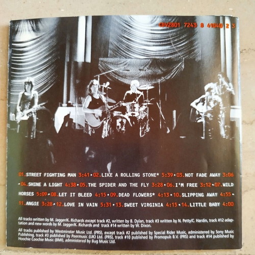 The Rolling Stones Stripped CD used, rock