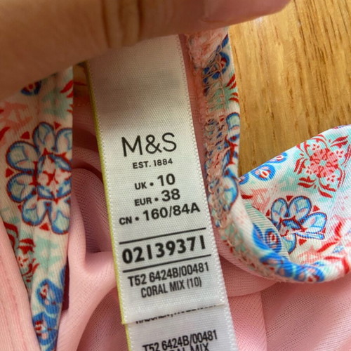 Marks & Spencer swimsuit like new, size Small Medium, full coverage