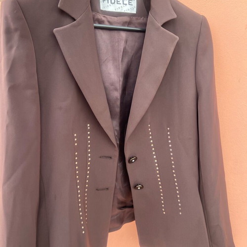 Fidele women's brown blazer size 2 like new