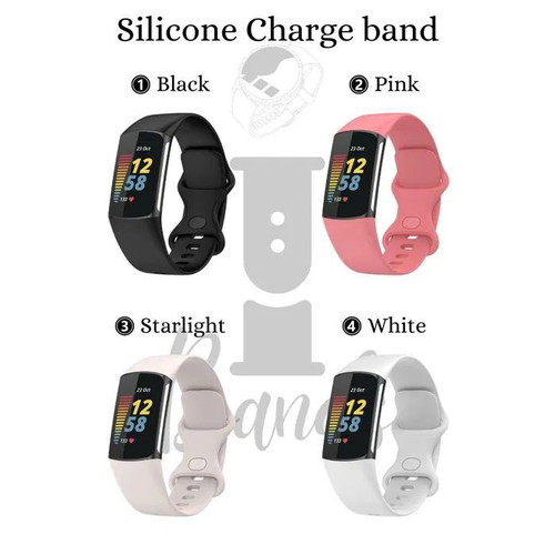 Silicone Strap for Fitbit Charge 5 and 6 New