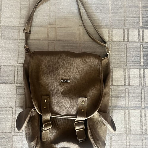 Mango shoulder bag, spacious, brown