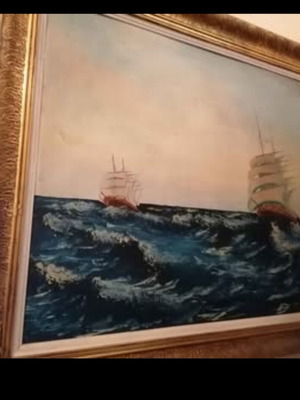 Paintings like new with frames
