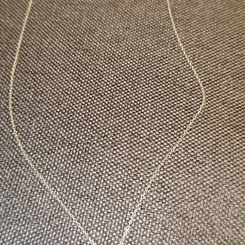 Oxzen steel evil eye necklace with blue stone new