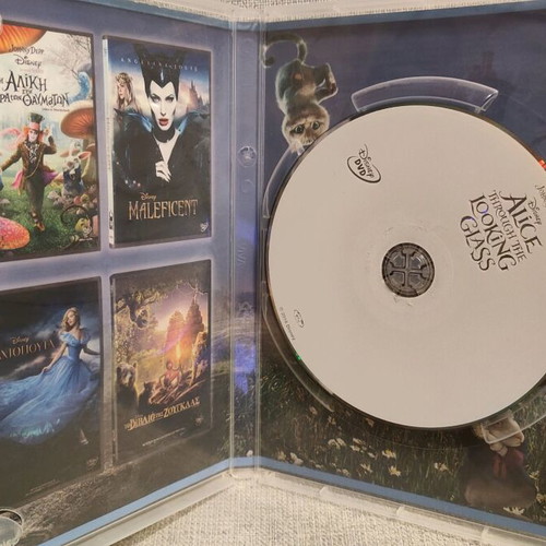 Alice Through the Looking Glass DVD used, dubbed with subtitles