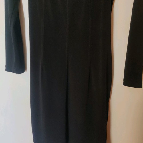 Dress used black, size S, 3/4 sleeve