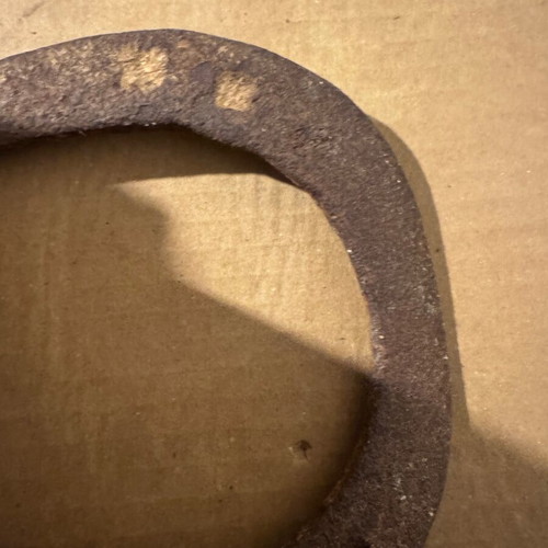 Horse horseshoe used, lucky charm