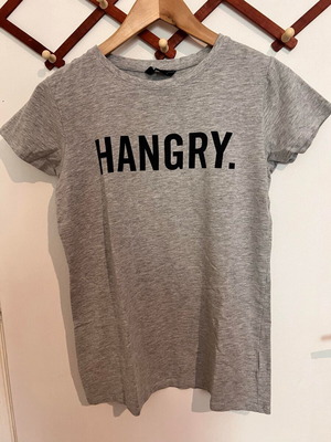 Golddigga T-shirt used, medium size, grey with print