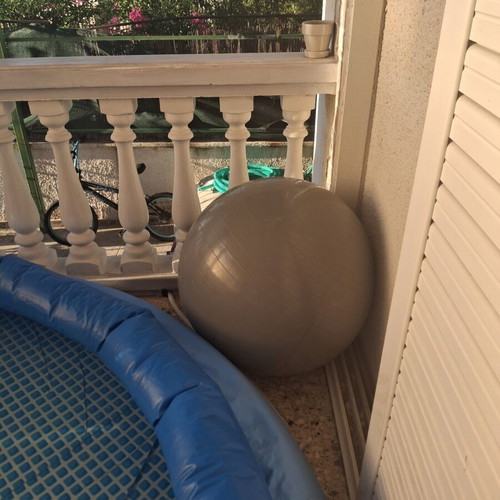 Exercise ball large like new