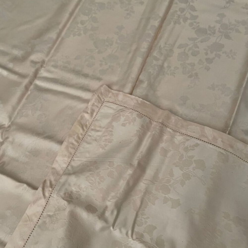 Alfa tablecloth with 12 cotton napkins set, new