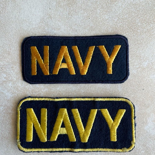Navy patch like new