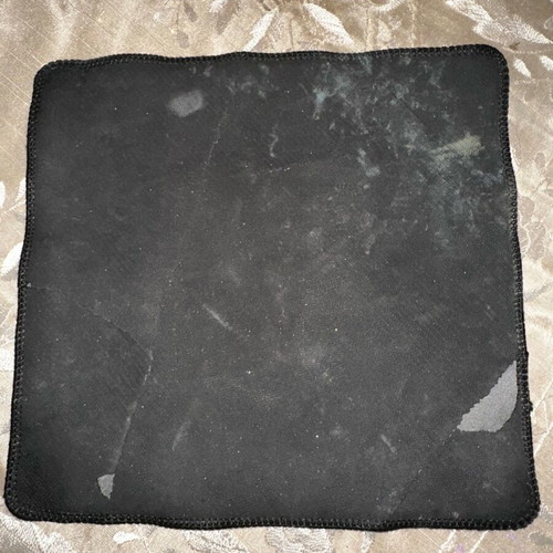 Mousepad used, damaged with lines