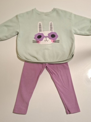 Next 2-piece set for baby girl 18-24 months like new