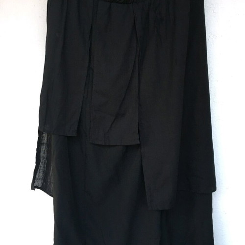 Men's wide leg pants like new, black, size L