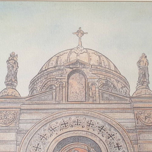 The Church of the Metamorphosis of the Saviour by Vasilis Poulpouloglou