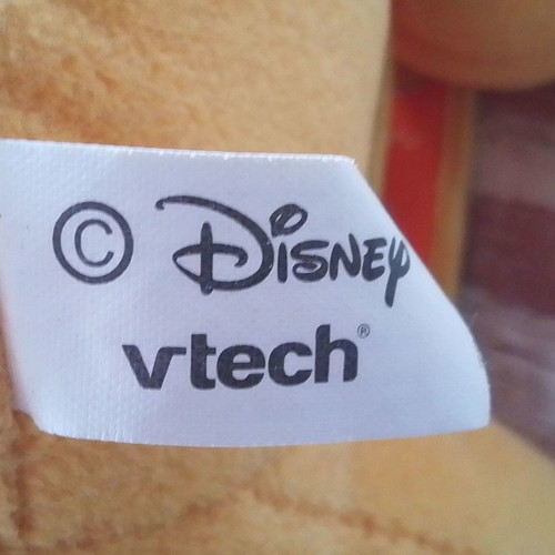 Interactive plush toy Winnie the Pooh used