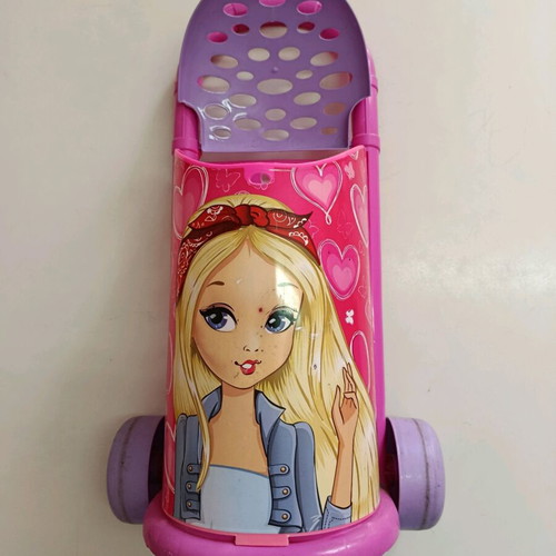 Children's Toy Stroller Top Model Style like new, pink and purple
