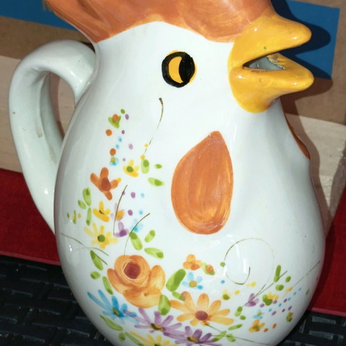 Porcelain koumaro and napkin holder new, Easter decoration