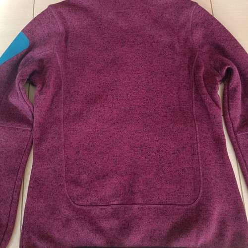 CMP fleece jacket like new, size L, purple