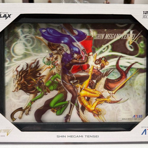 Shin Megami Tensei V Plax/Pixel Frames Lenticular 3D Wall Frame new sealed