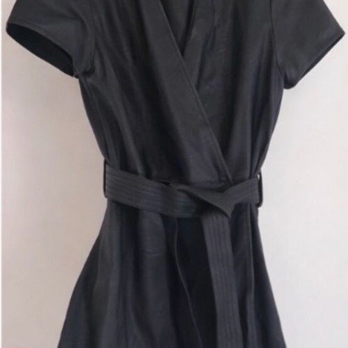 Bsb mini leather dress like new, black, size M