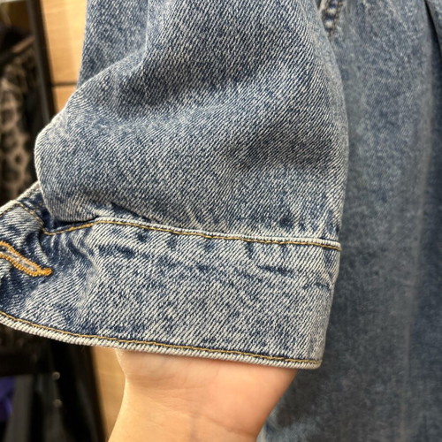 Mango denim dress used, blue, size M