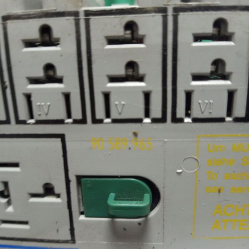 Fuse box for Opel Zafira A, Astra G used