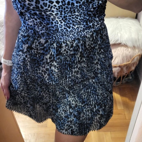 Elisabetta Franchi Mini Dress like new, animal print, size L