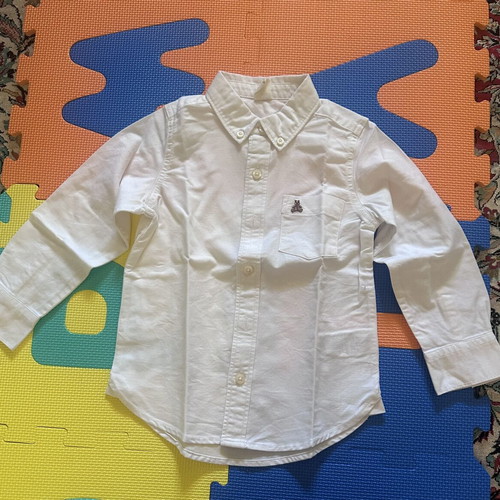 Gap Kids white organic cotton shirt for 4 years