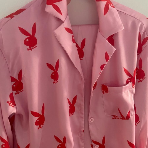 Playboy satin pajamas new, size XS